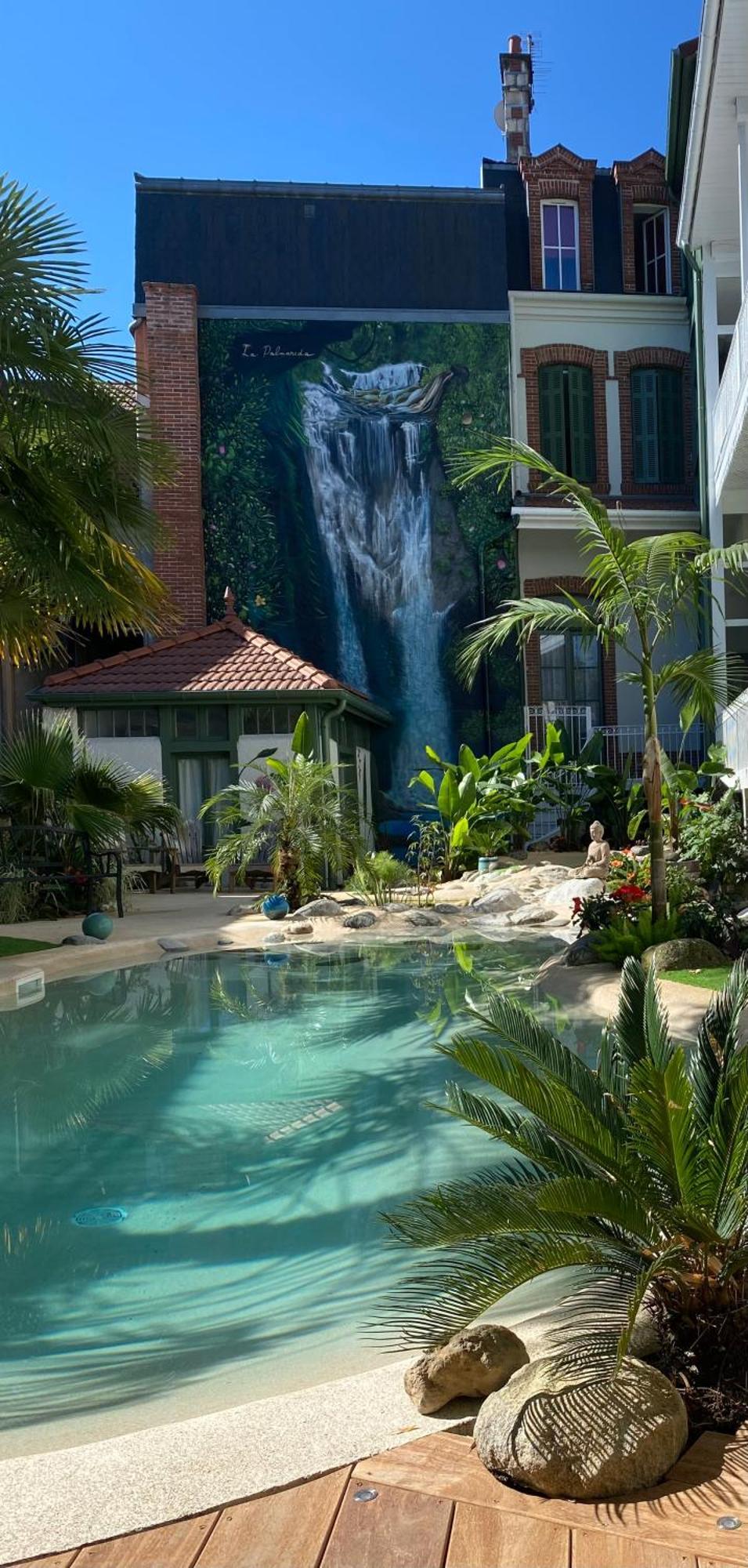 Appt Ambiance Boheme 2 Ch Piscine Lagon Apartment Tarbes Exterior photo